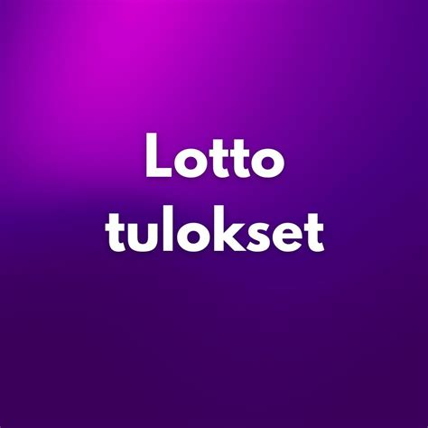 lotto tulokset tänään|Loton tulokset tänään .